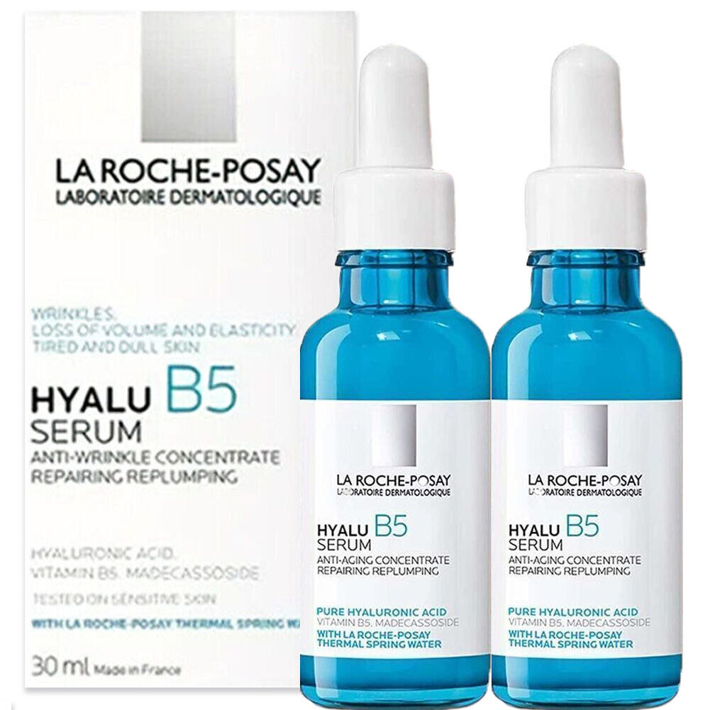 1~3x La Roche-Posay Hyalu B5 Serum Anti-Wrinkle Concentrate Repairing Serum 30ml