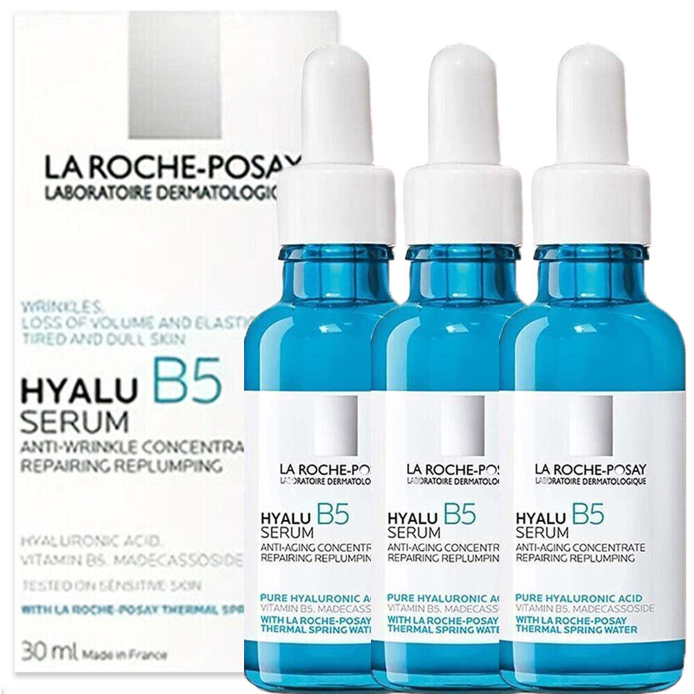 1~3x La Roche-Posay Hyalu B5 Serum Anti-Wrinkle Concentrate Repairing Serum 30ml