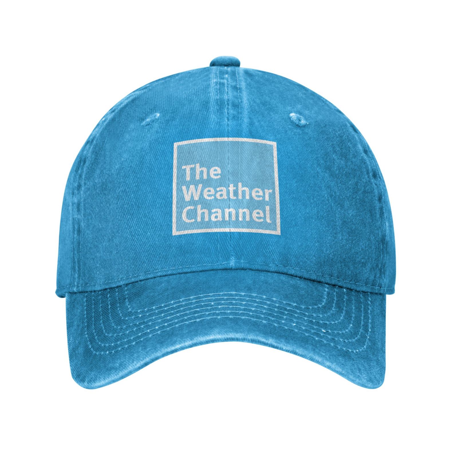 Men Women Adjustable Hat THE WEATHER CHANNEL printed Baseball Cap Trucker Hat