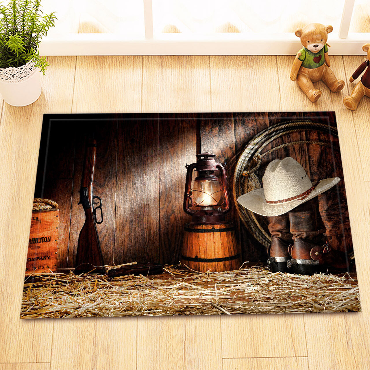 Memory Foam Floor Soft Carpet Decor Rug Non-slip Home Door Bath Mat Abstract