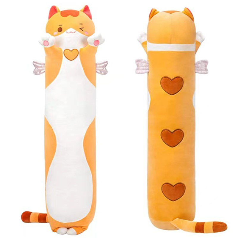 Mewaii Long Cat Plush Pillow Cute Black Cats Stuffed Animals Plush Pillows 50cm - Bild 15 von 32
