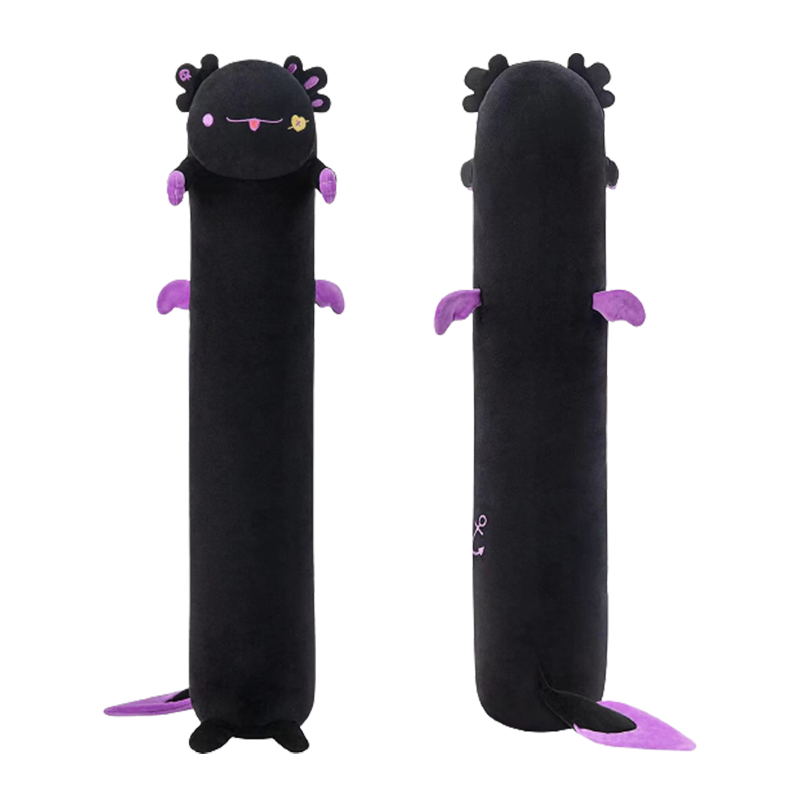 Mewaii Long Cat Plush Pillow Cute Black Cats Stuffed Animals Plush Pillows 50cm - Bild 18 von 32