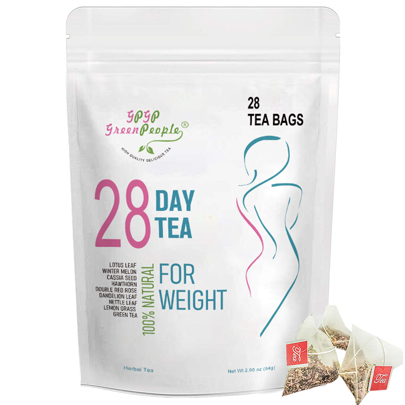 Natural Skinny Fit Detox Tea Detox Cleanse Weight Management Tea Bags