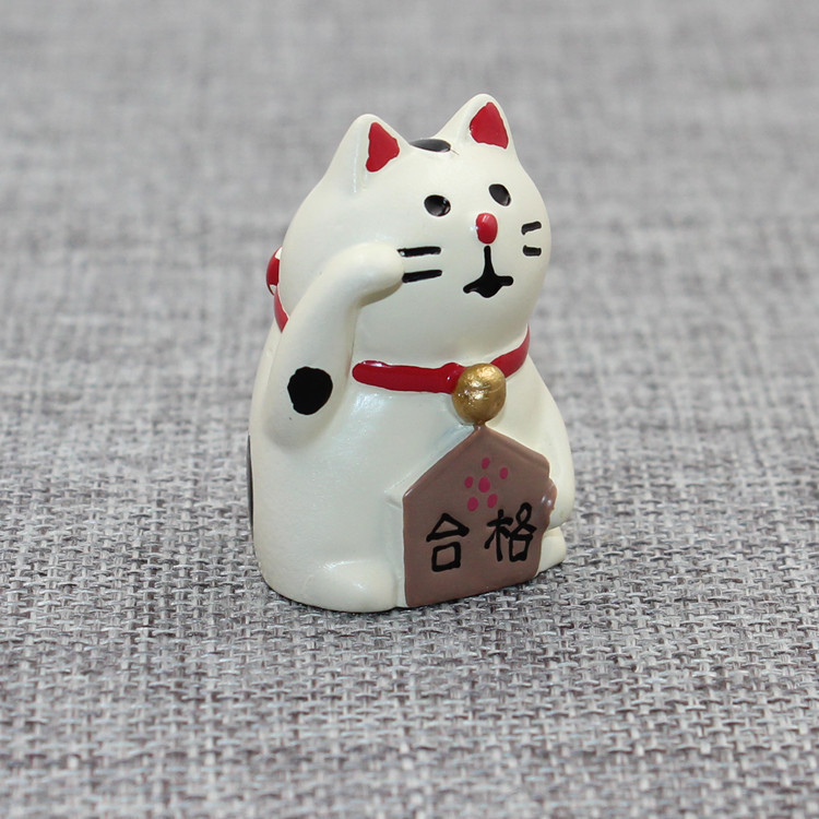 Oración Creativa Zakka Calificada Gato Sanmao Damo Serie Resina Artesanía Ornamento - Imagen 18 de 21