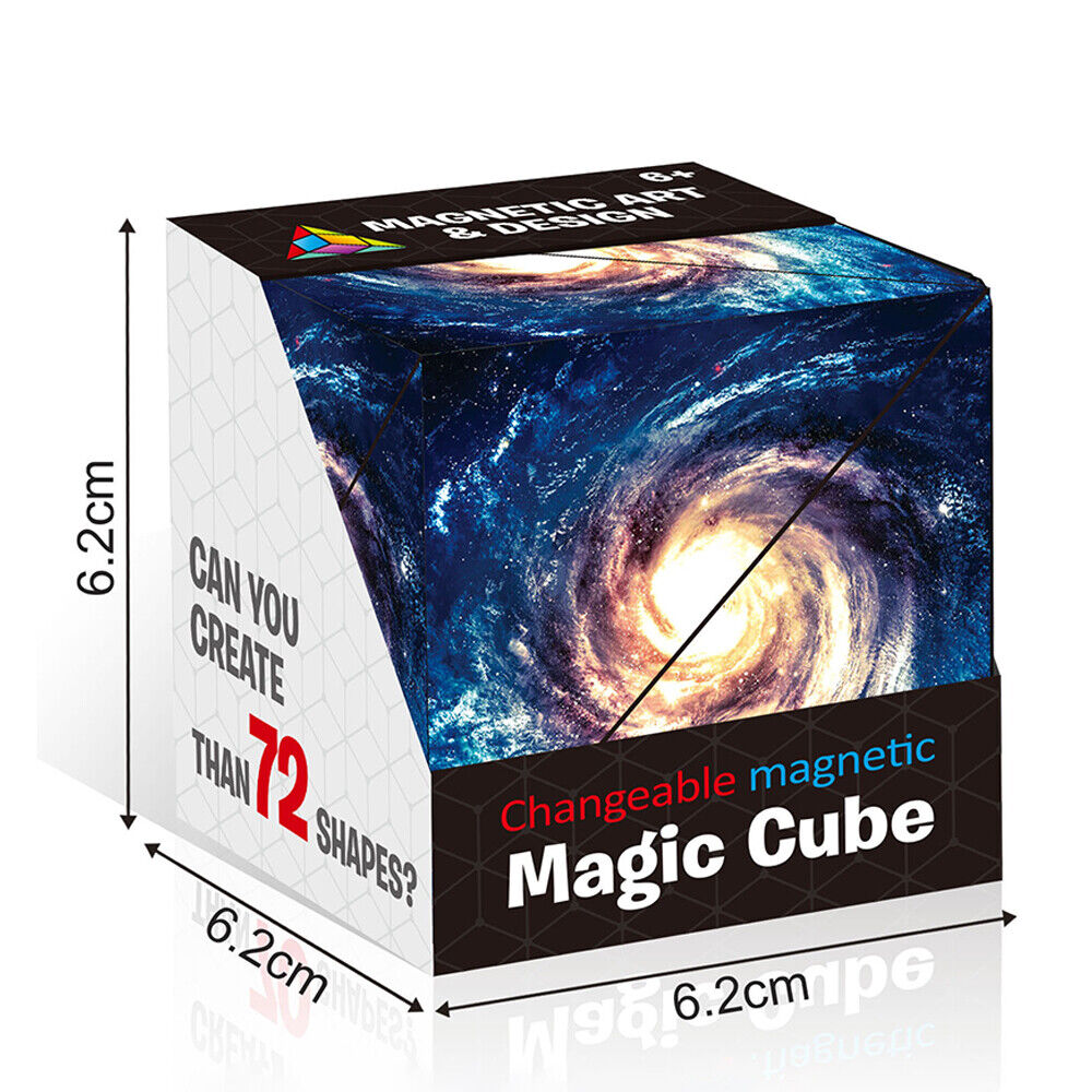 Caja de cambio de forma 3D-Shashibo antiestrés mano abatible cubo mágico rompecabezas juguetes regalo - Imagen 30 de 32