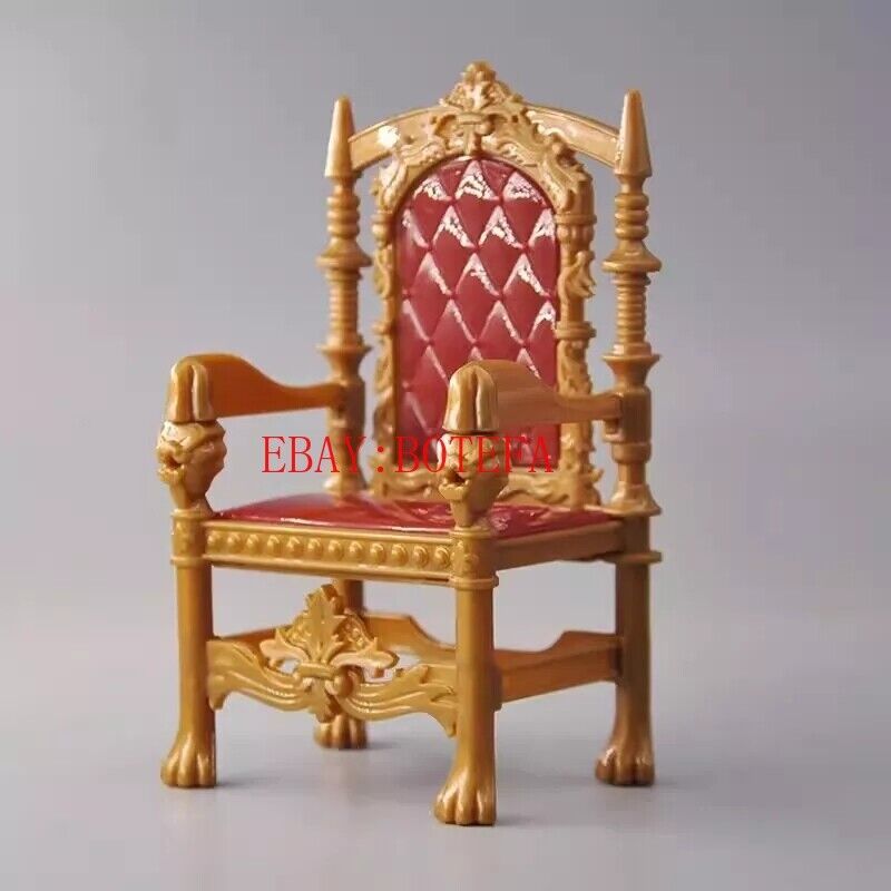 1/12 Scale Chair Thrones Model for 6" Action Figure Scene Accessories