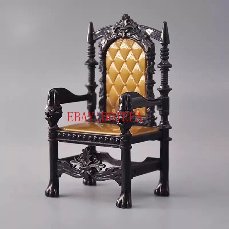 1/12 Scale Chair Thrones Model for 6" Action Figure Scene Accessories