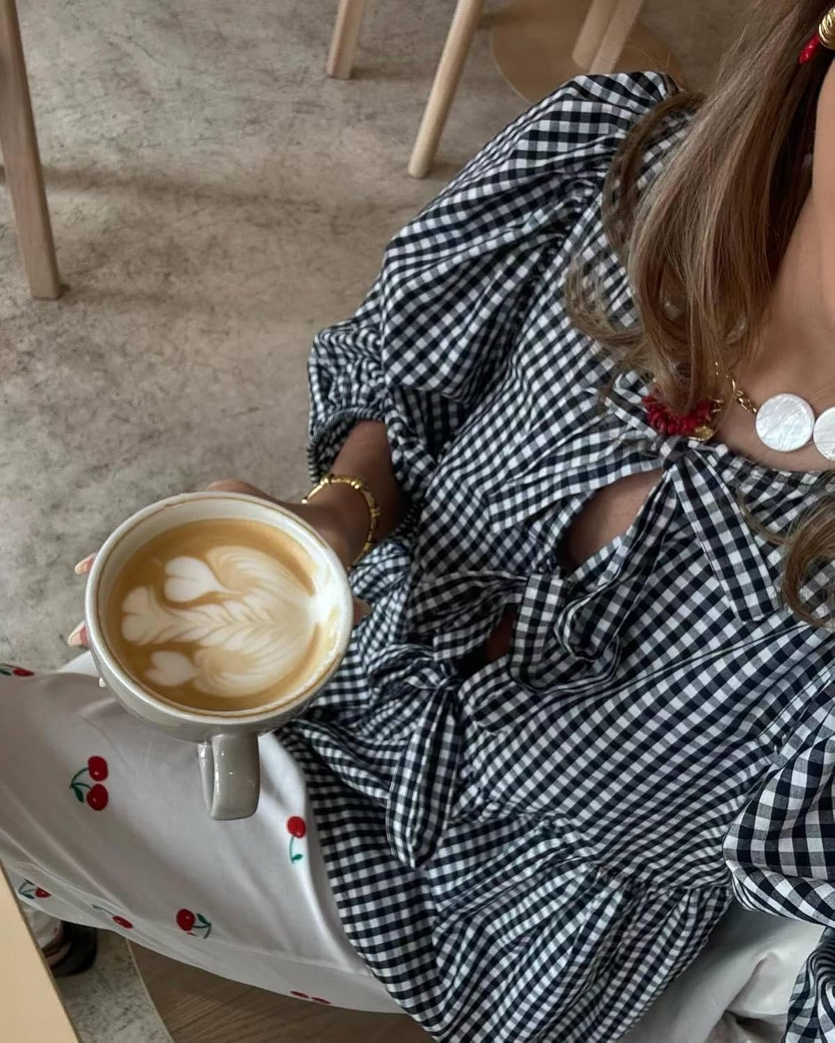 Tie Front Women Y2k Leopard Print Peplum Babydoll Puff Sleeve Cute Going Out Top - Picture 48 of 122