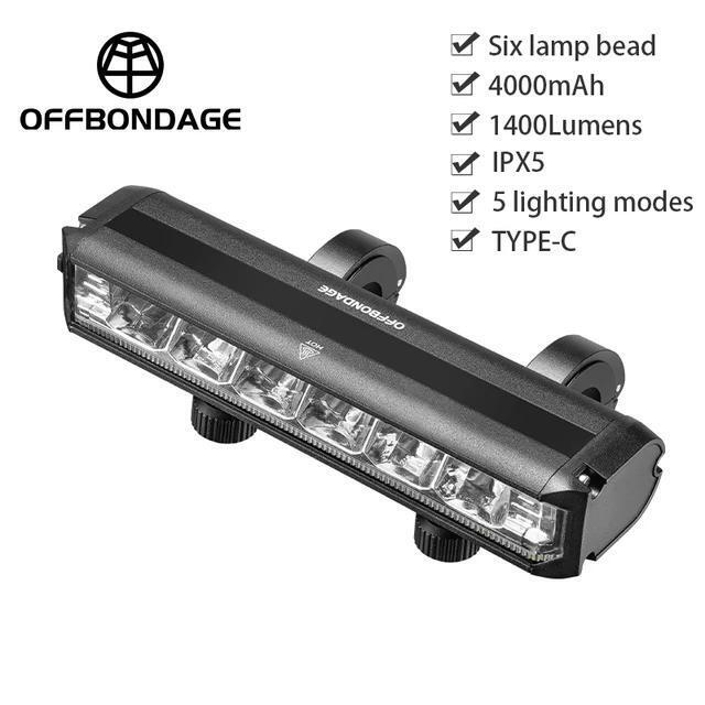 Led Front Bike Light Rechargeable 8000Mah Usb Waterproof Flashlight Headlight - Picture 26 of 28