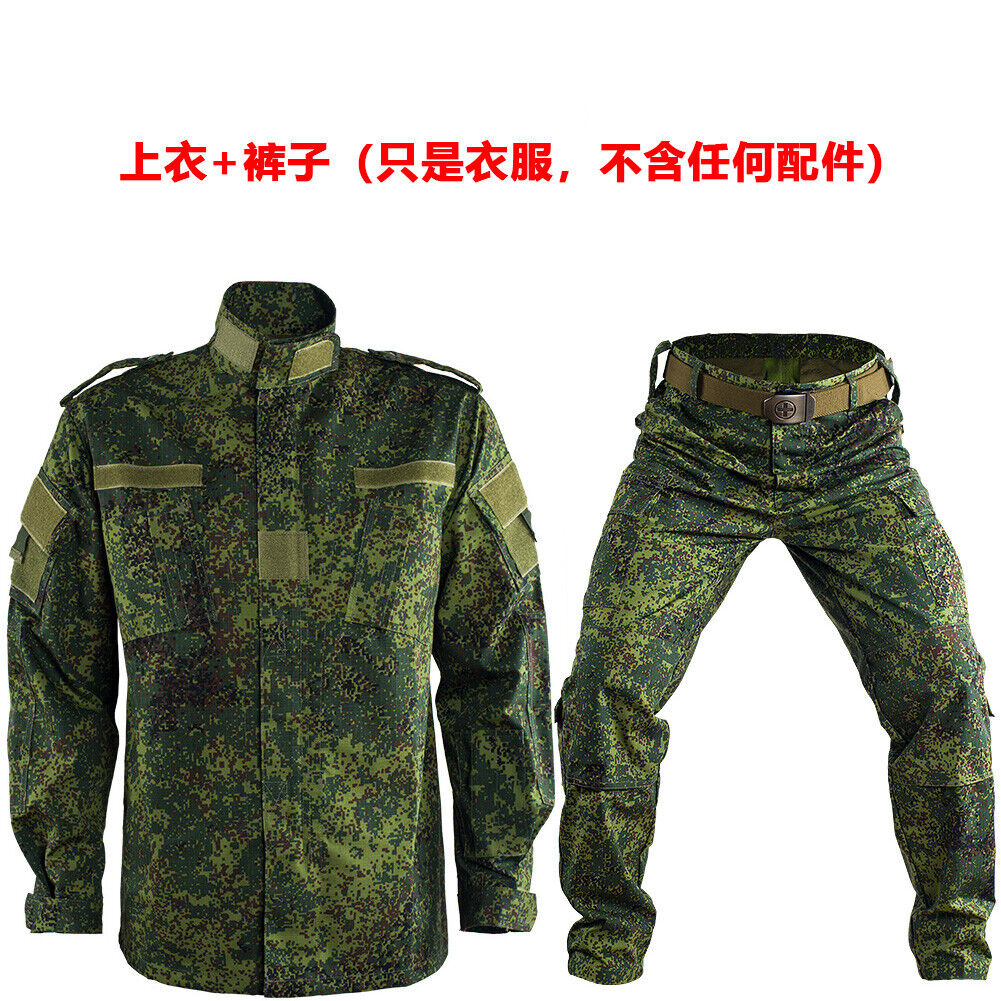 Men Uniform Shirt Pants Set Tactical Equipment Outdoor Working Hunting Clothing - Picture 23 of 31