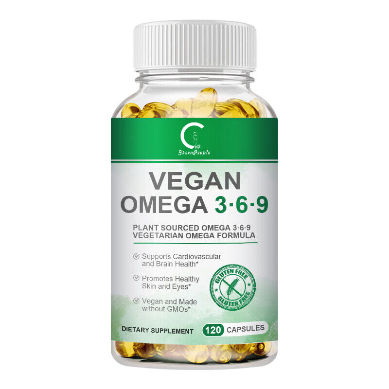 Omega 3-6-9 Dietary Supplement Support Eye Health, Heart, Cardiovascular Health