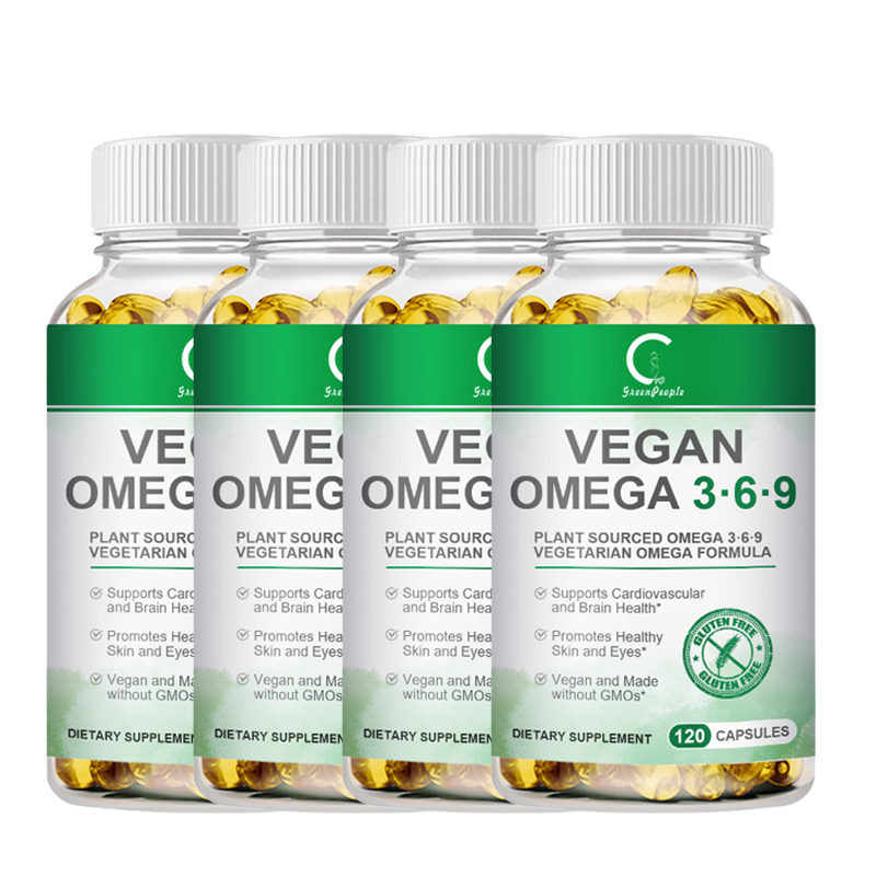 Omega 3-6-9 Dietary Supplement Support Eye Health, Heart, Cardiovascular Health