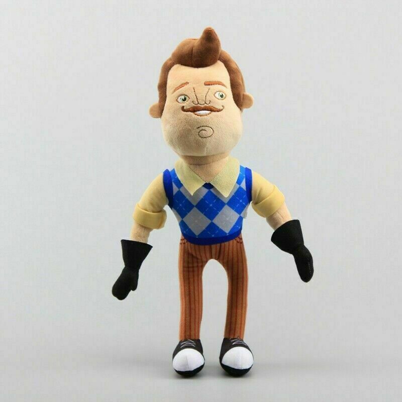 Hello Neighbor Flashlight Butcher Neighbor Plush Figure Toy Stuffed Doll Gift - Picture 19 of 20