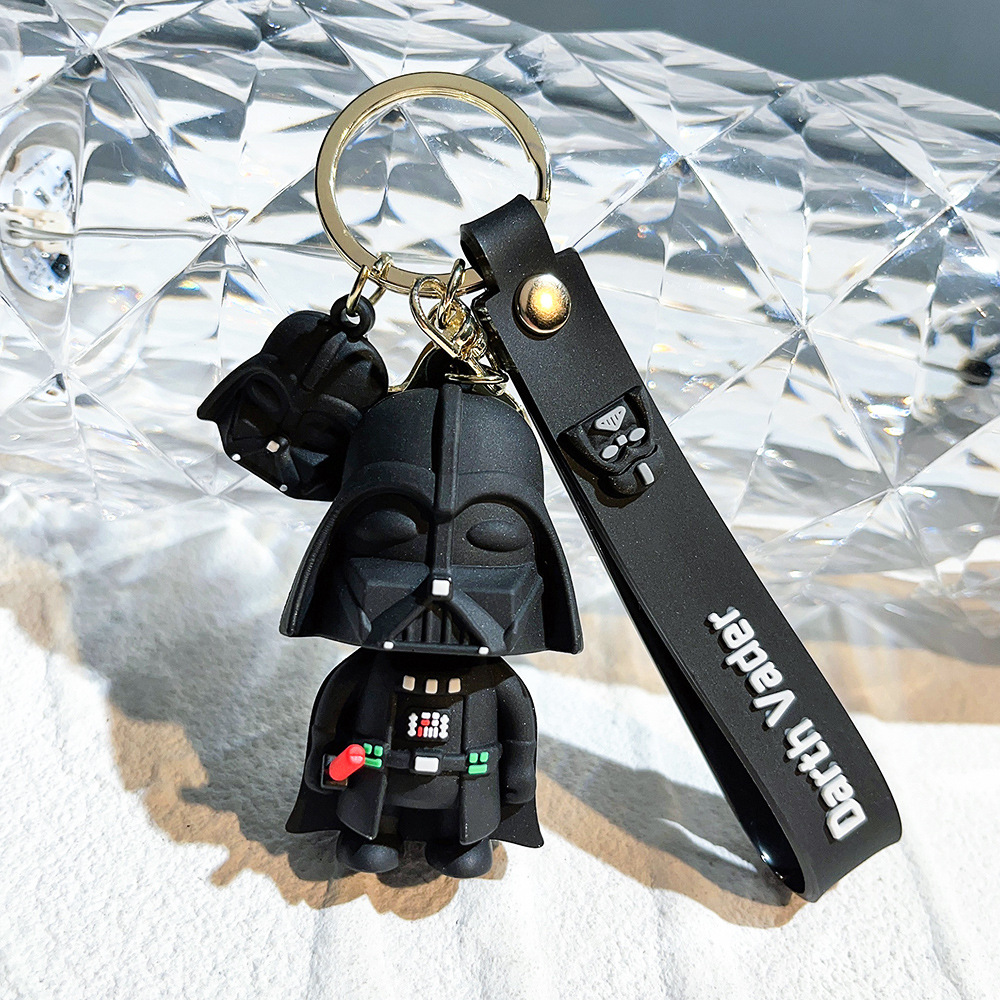 Star Wars keychain PVC couple bag exquisite car keychain decoration - Picture 26 of 35
