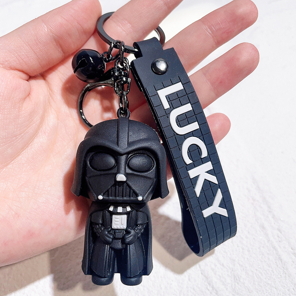 Star Wars keychain PVC couple bag exquisite car keychain decoration - Picture 27 of 35