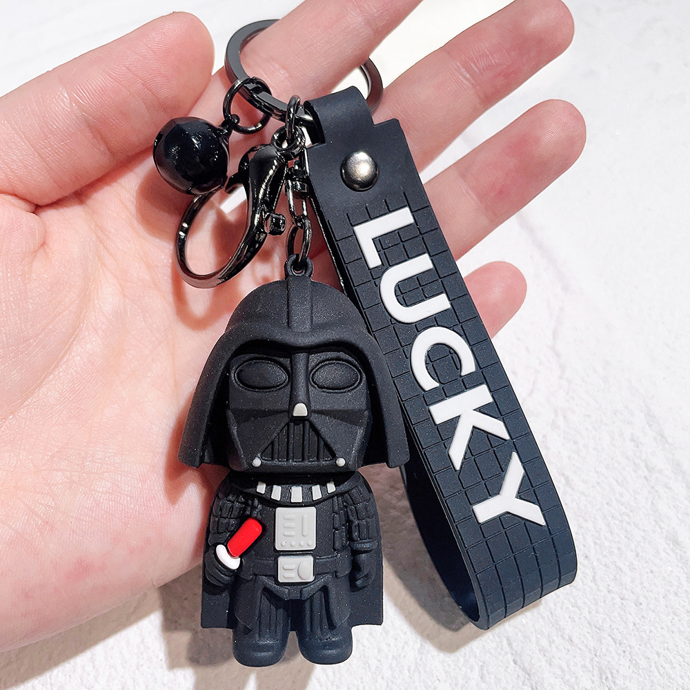 Star Wars keychain PVC couple bag exquisite car keychain decoration - Picture 28 of 35