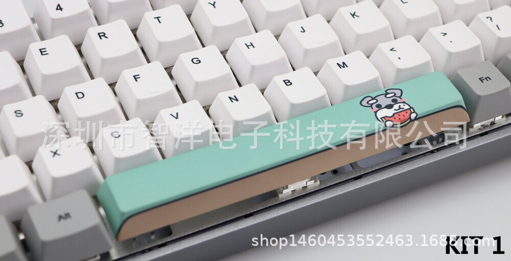 PBT 6.25U Hatsune Miku Custom Spacebar Keycap Cherry Profile Anime Key Cap Waifu - Picture 7 of 7