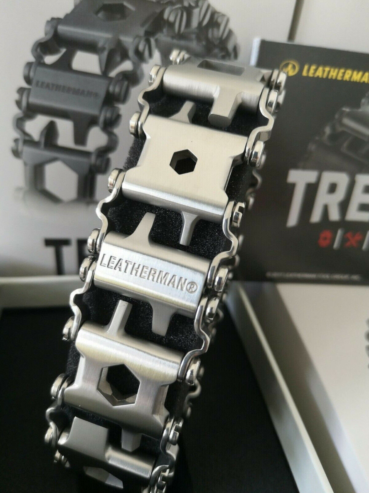 Leatherman Tread Stainless Steel Multifunction Tools Wearable Bracelet NEW