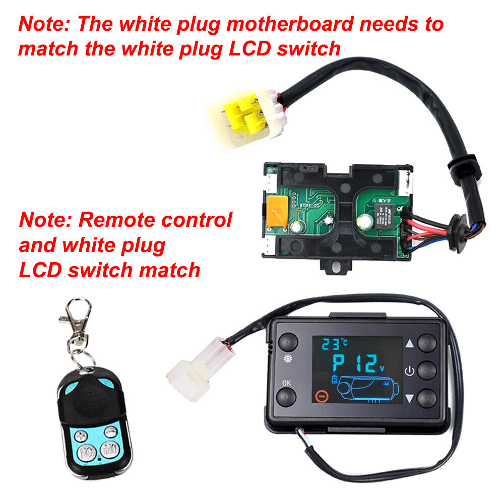 12V air Diesel Heater Parking LCD display Switch Control,LCD Switch,Mother Board