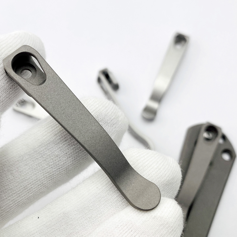 New 1PC. TC4 Pocket Clip for Chris Reeve Knives Umnumzaan / Sebenza - Picture 14 of 16