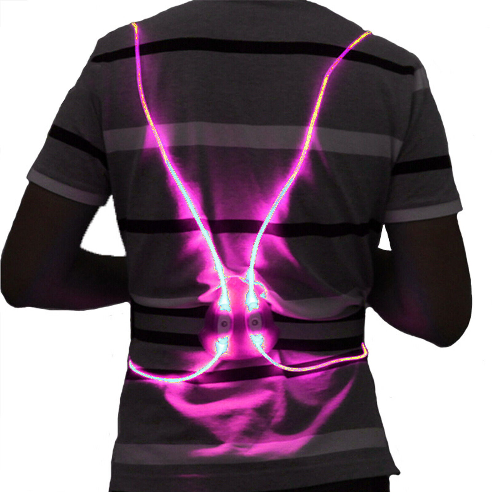 Running Safety Vest Belt Led Reflective Waistband Cycling Scooter Sports Costume - Picture 9 of 10