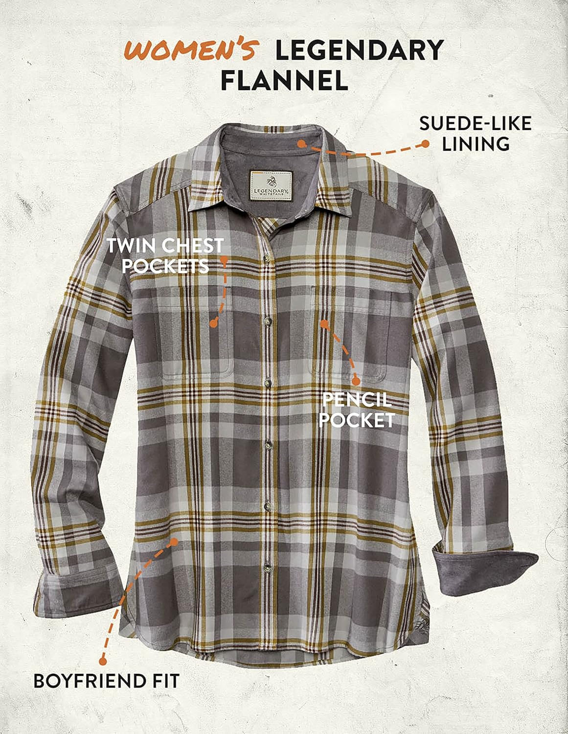 Womens Button Classic-Fit Shirts Plaid Long Sleeve Collared Business Casual Tops - Picture 60 of 81