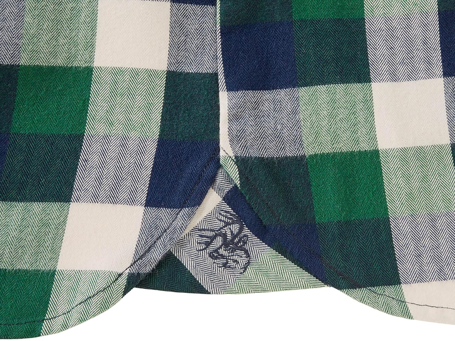 Womens Button Classic-Fit Shirts Plaid Long Sleeve Collared Business Casual Tops - Picture 71 of 81