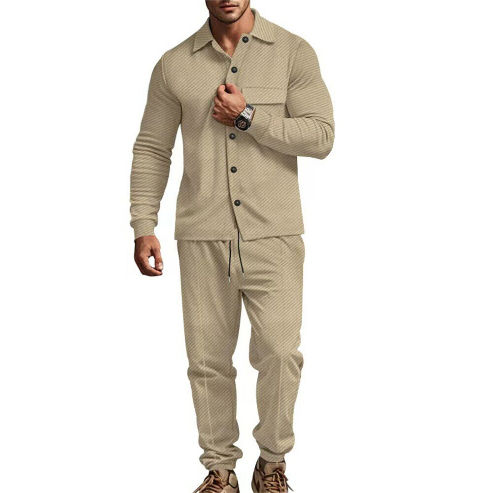 Mens Sweatsuits 2 Piece Sets Sports Tracksuit Jogger Sweat Suits Jogging Outfits - Picture 18 of 22