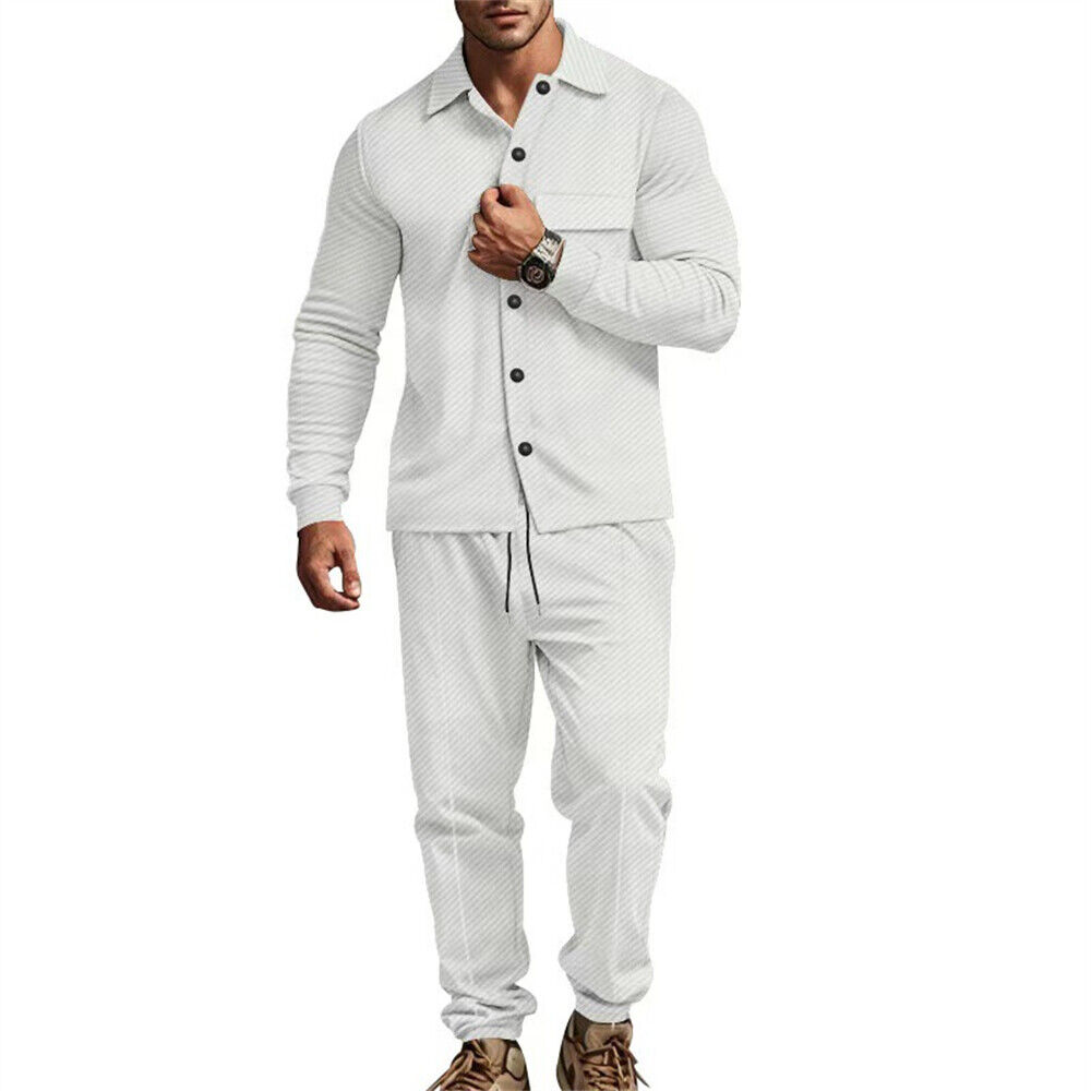 Mens Sweatsuits 2 Piece Sets Sports Tracksuit Jogger Sweat Suits Jogging Outfits - Picture 19 of 22