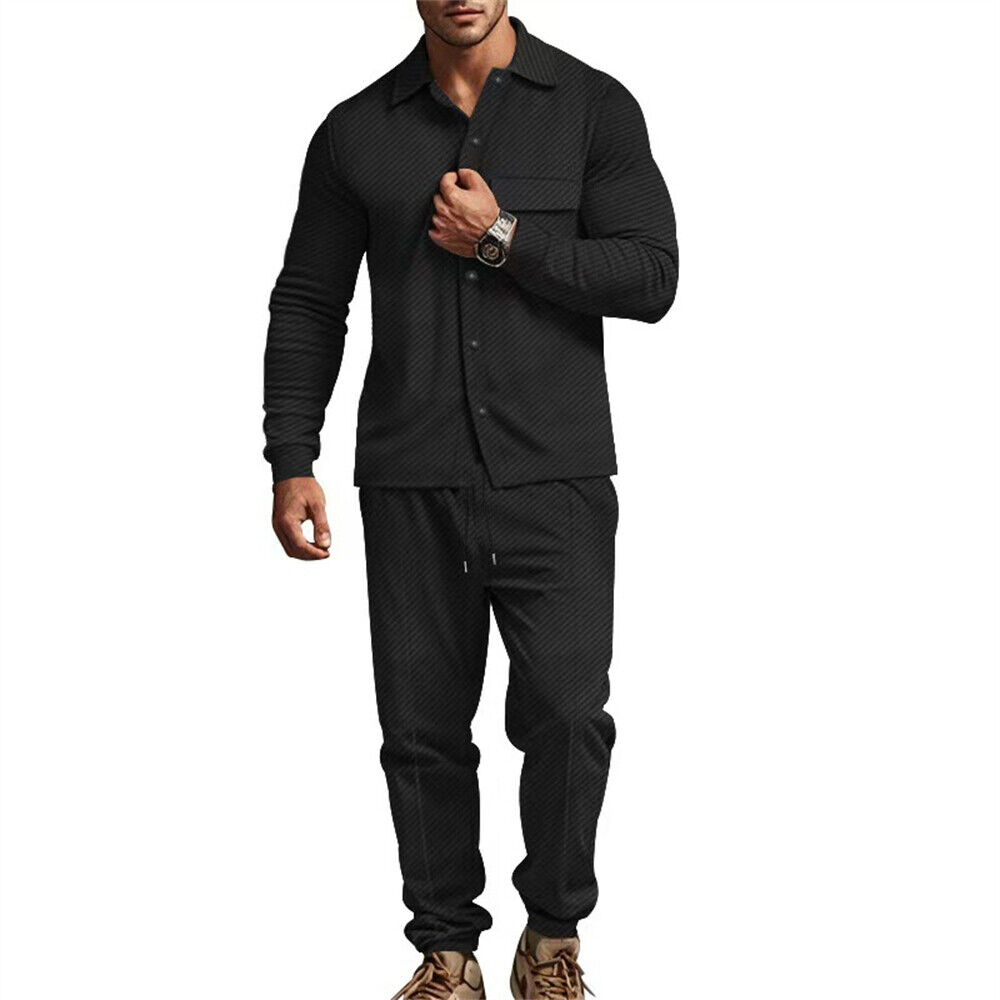 Mens Sweatsuits 2 Piece Sets Sports Tracksuit Jogger Sweat Suits Jogging Outfits - Picture 20 of 22