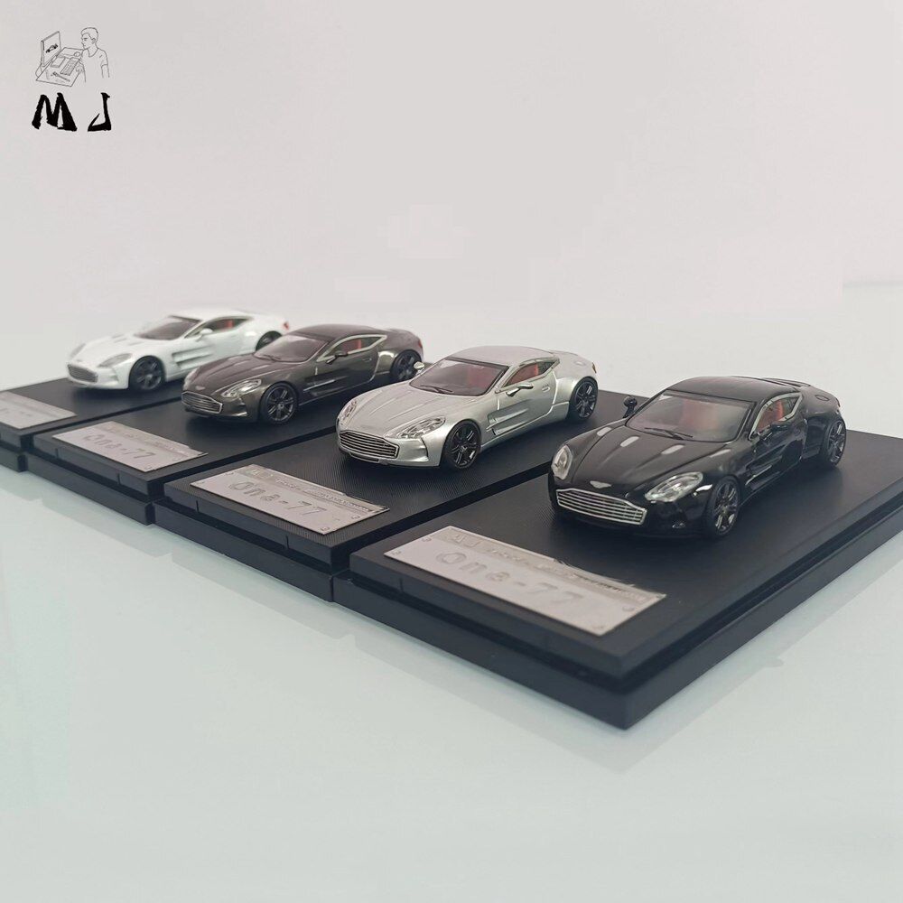 MJ1:64  Aston Martin ONE77 Diecast Toys Car Models Miniature Hobby Limited 999