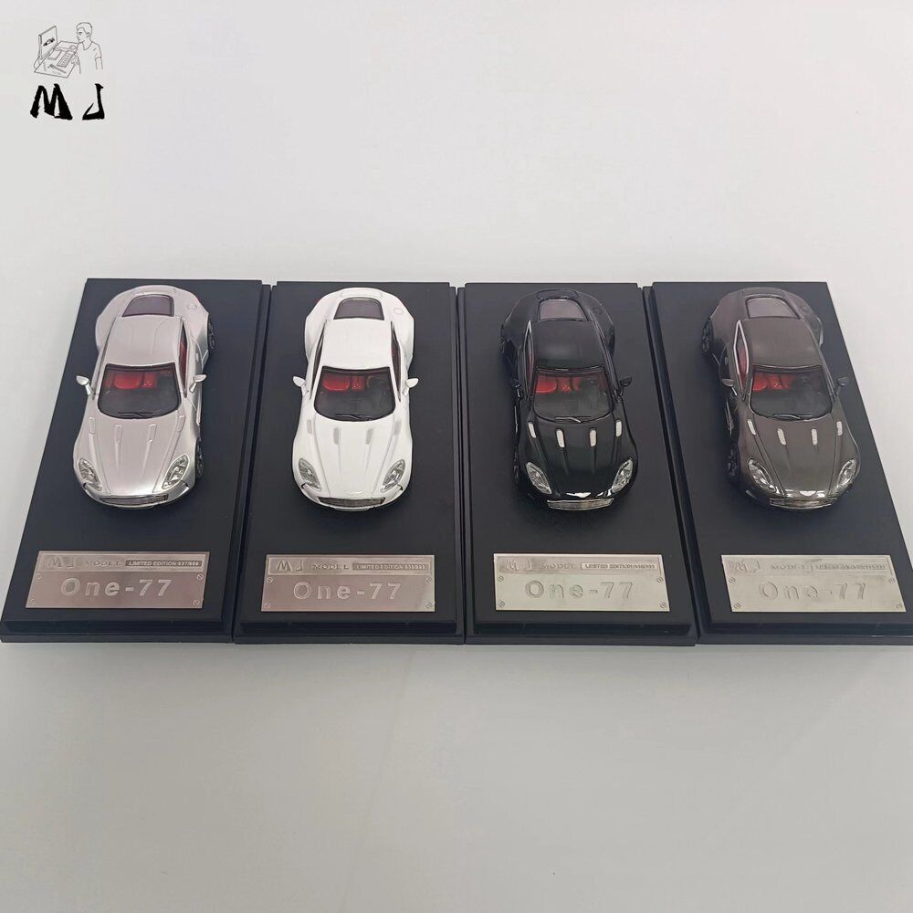 MJ1:64  Aston Martin ONE77 Diecast Toys Car Models Miniature Hobby Limited 999