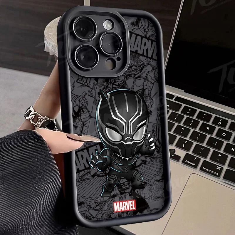 Suitable for iPhone 16- iPhone 7 phone case Cartoon Marvel Spider Man phone case - Picture 20 of 23