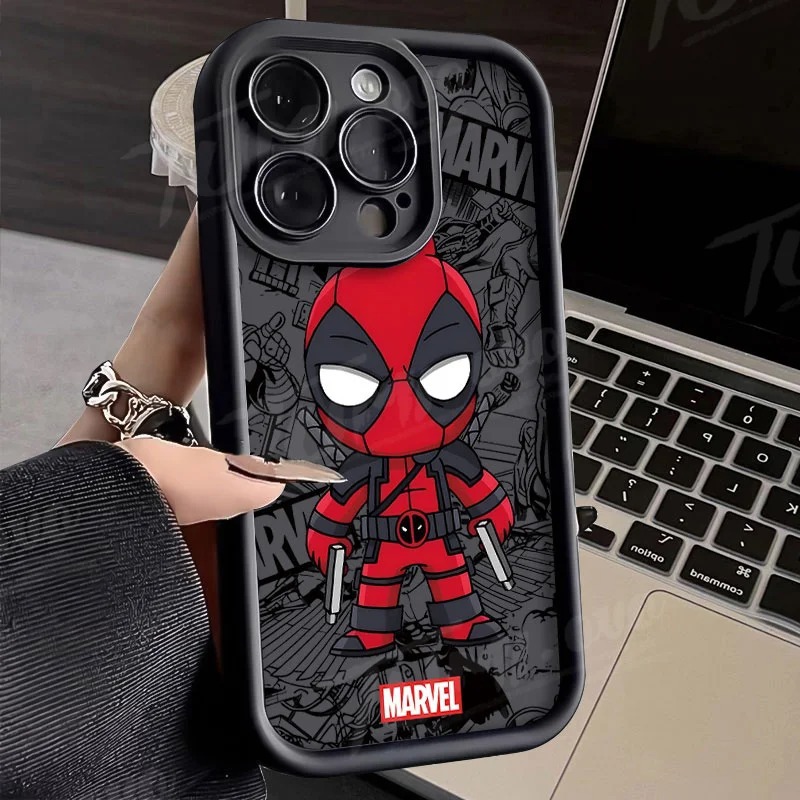 Suitable for iPhone 16- iPhone 7 phone case Cartoon Marvel Spider Man phone case - Picture 22 of 23