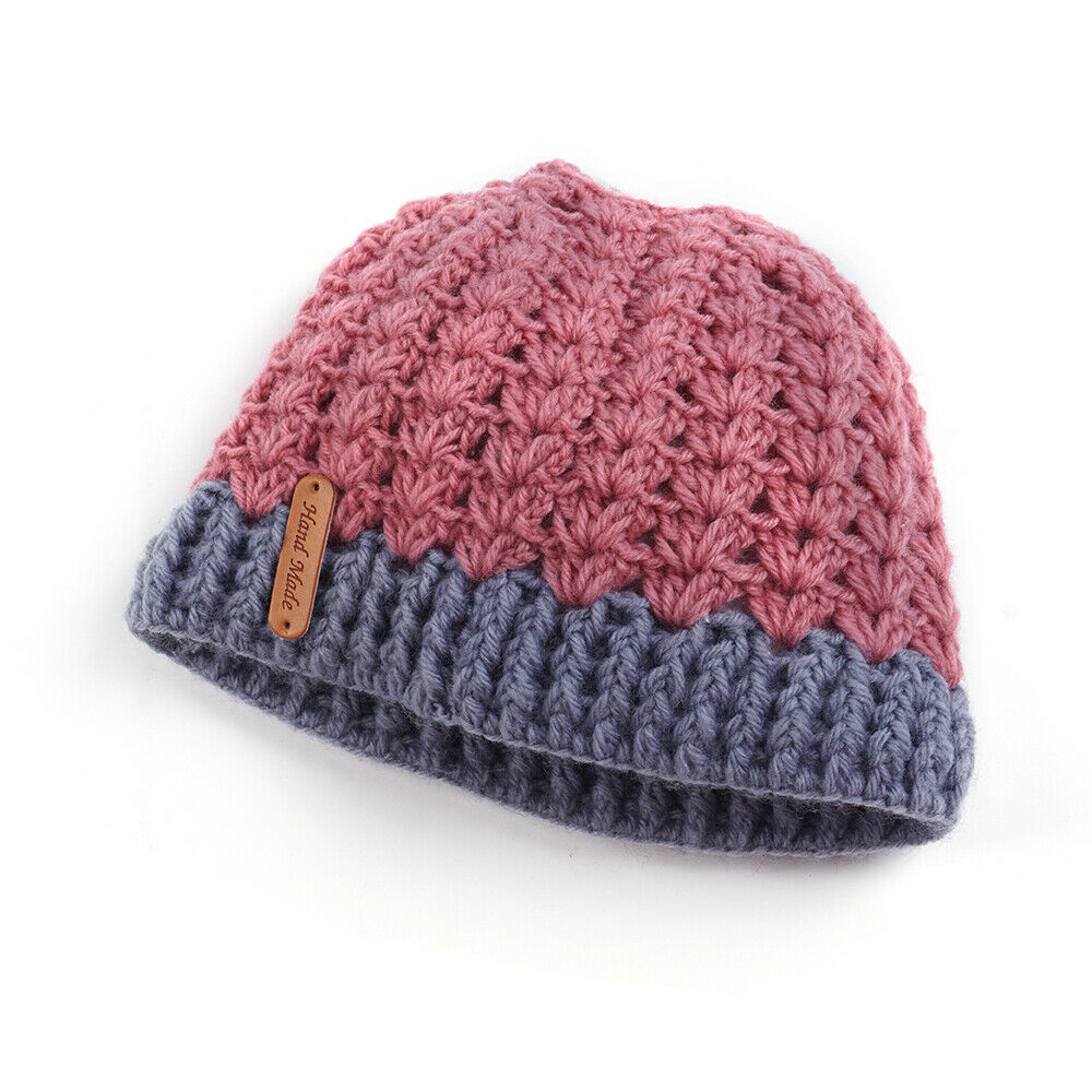 Mujeres Invierno Tejido Hueco Top Cola de Caballo Gorro Cálido Exterior Corredor Sombrero Gorra - Imagen 17 de 35
