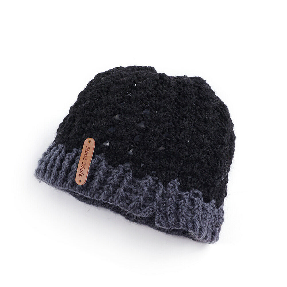 Mujeres Invierno Tejido Hueco Top Cola de Caballo Gorro Cálido Exterior Corredor Sombrero Gorra - Imagen 29 de 35