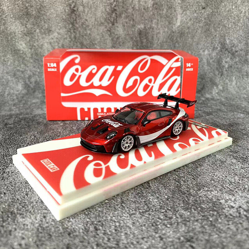 CoolCar 1:64 Model Car Porsche RWB964 992 Alloy Die-Cast Vehicle -Cola Coating - Imagen 7 de 7