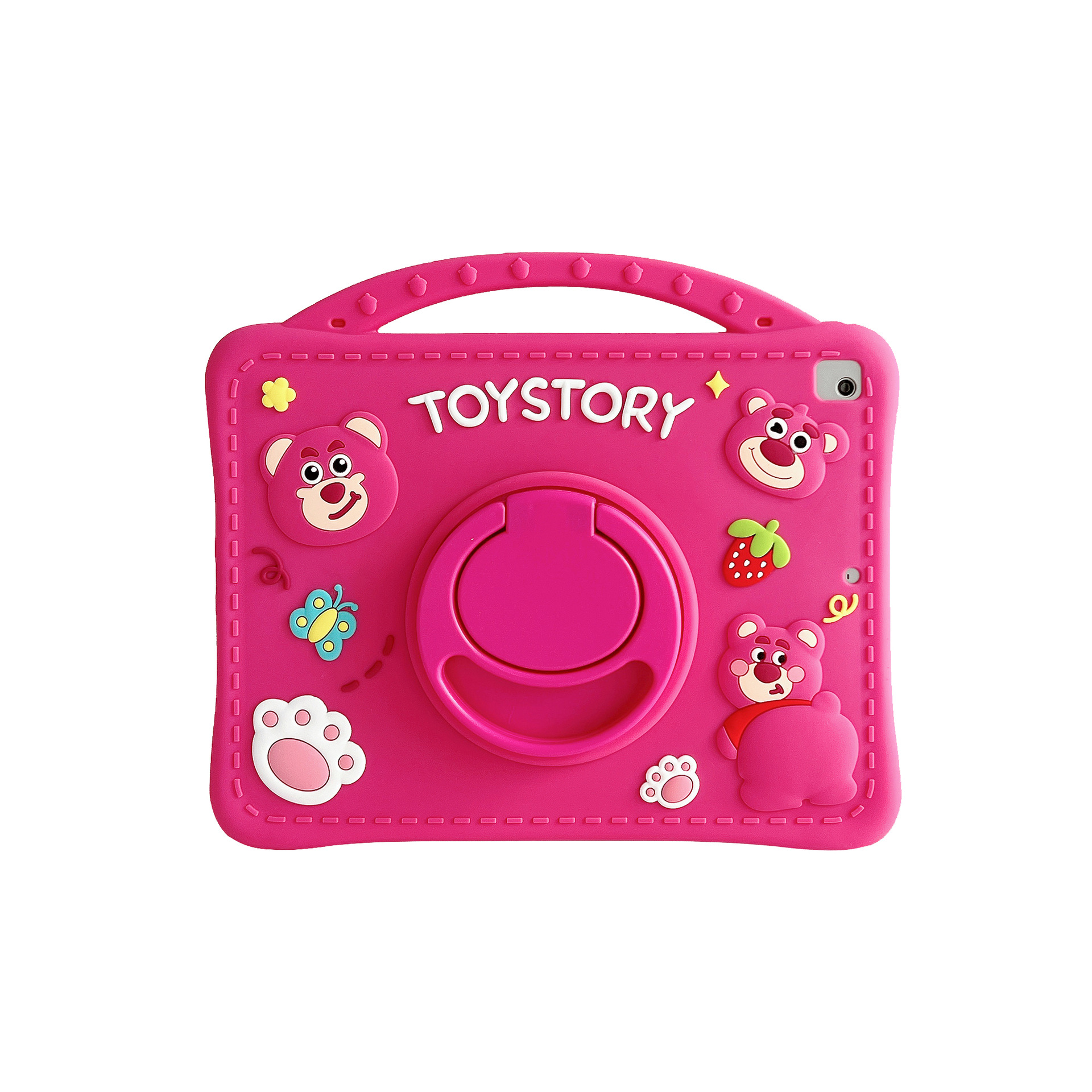 Cartoon Stand Cover Case For iPad 7/8/9th 10.2 Air4/5 10.9 Air6 11' With Straps - Picture 34 of 36