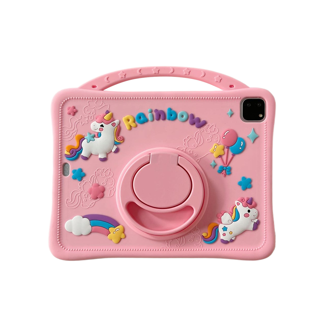 Cartoon Stand Cover Case For iPad 7/8/9th 10.2 Air4/5 10.9 Air6 11' With Straps - Picture 27 of 36