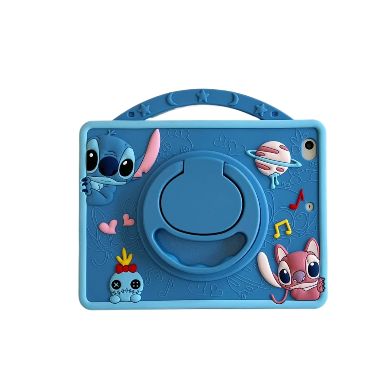 Cartoon Stand Cover Case For iPad 7/8/9th 10.2 Air4/5 10.9 Air6 11' With Straps - Picture 25 of 36