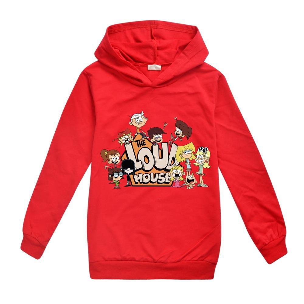 The Loud House Kids Girl Boy Hoodie Long Sleeve Top Sweatshirt Pullover Cosplay - Picture 18 of 28