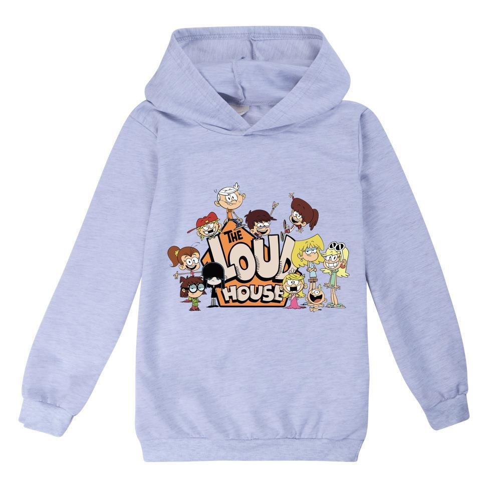 The Loud House Kids Girl Boy Hoodie Long Sleeve Top Sweatshirt Pullover Cosplay - Picture 20 of 28