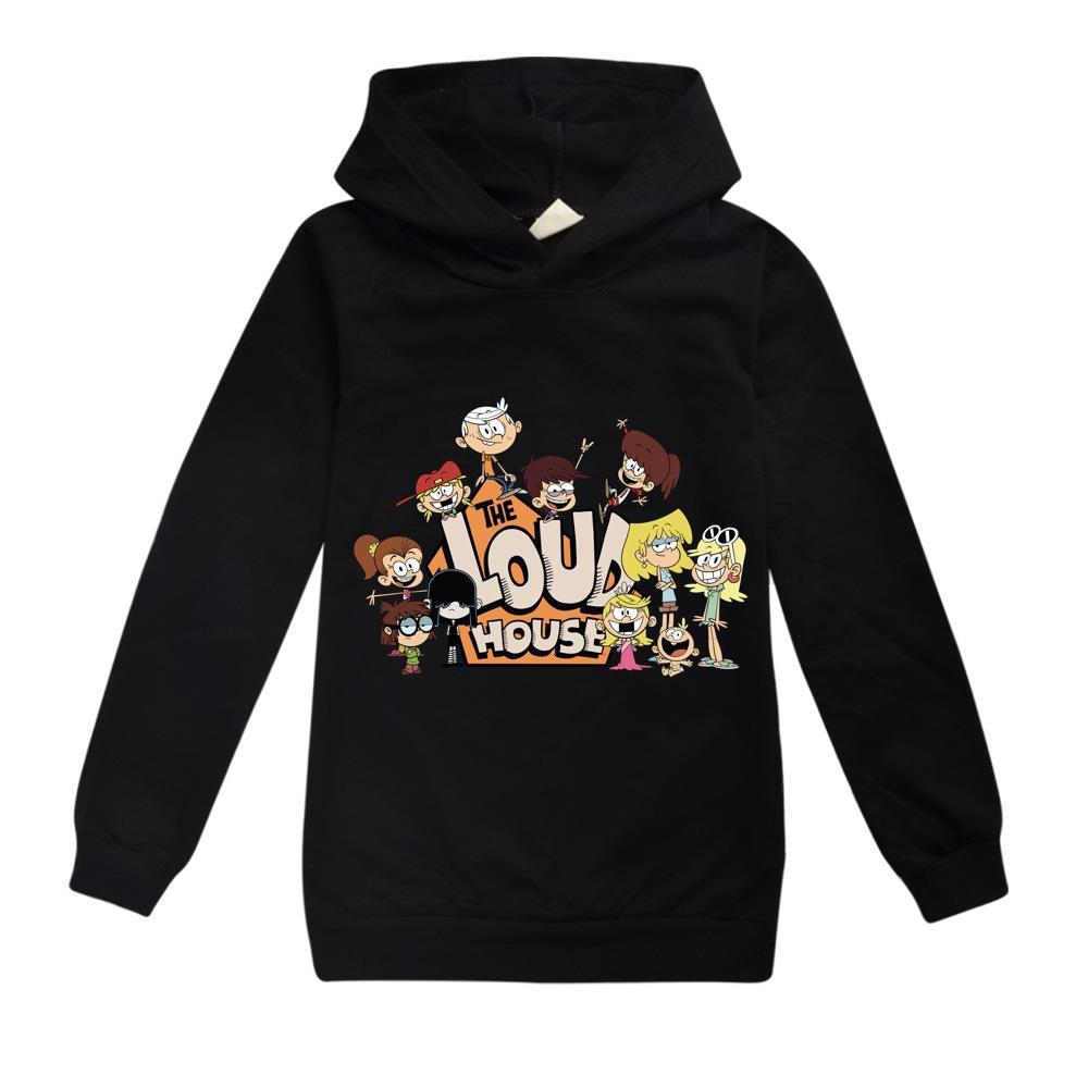 The Loud House Kids Girl Boy Hoodie Long Sleeve Top Sweatshirt Pullover Cosplay - Picture 22 of 28