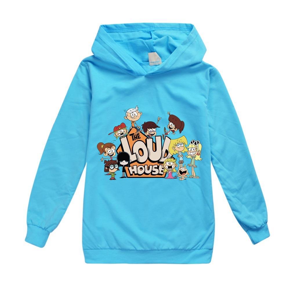 The Loud House Kids Girl Boy Hoodie Long Sleeve Top Sweatshirt Pullover Cosplay - Picture 23 of 28