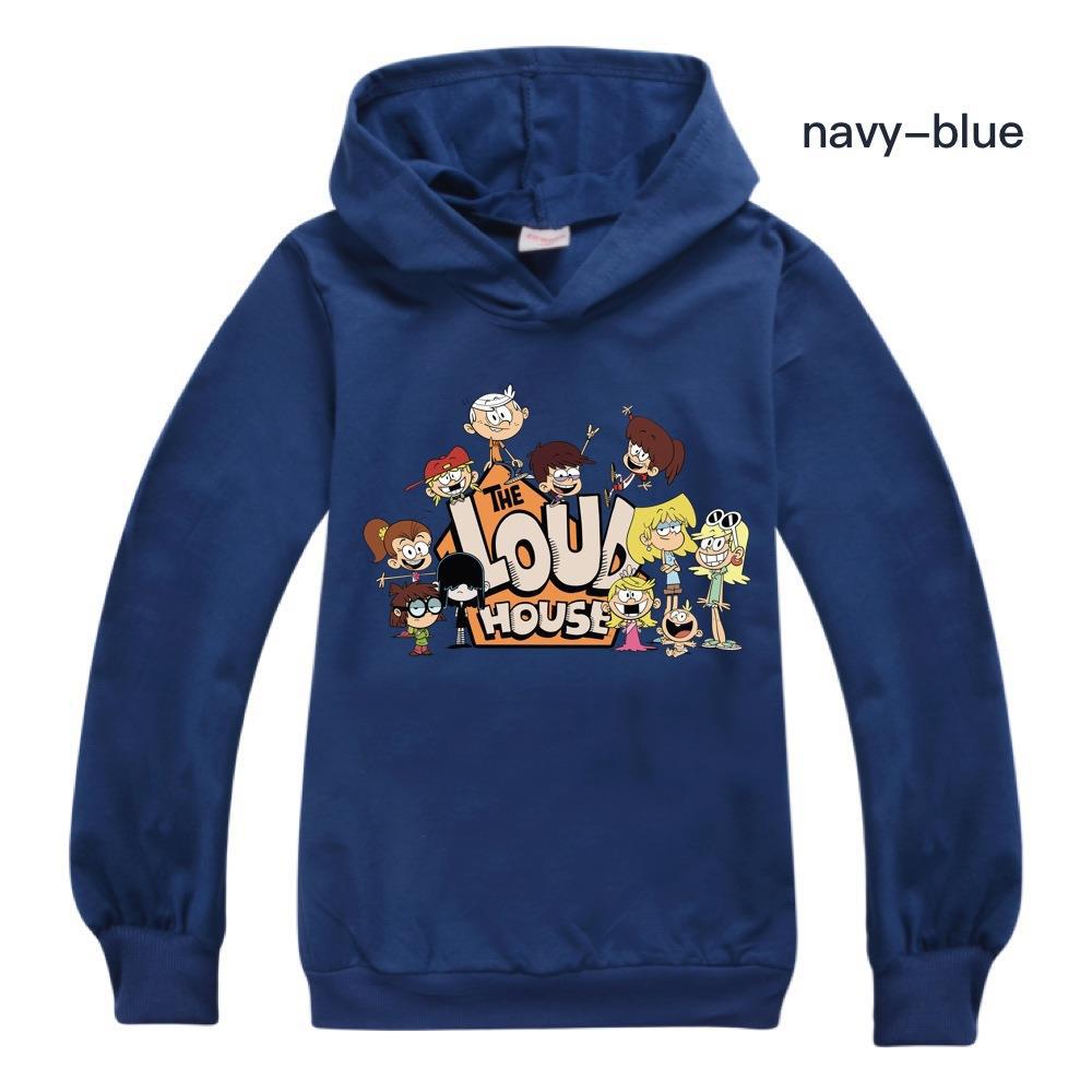 The Loud House Kids Girl Boy Hoodie Long Sleeve Top Sweatshirt Pullover Cosplay - Picture 24 of 28