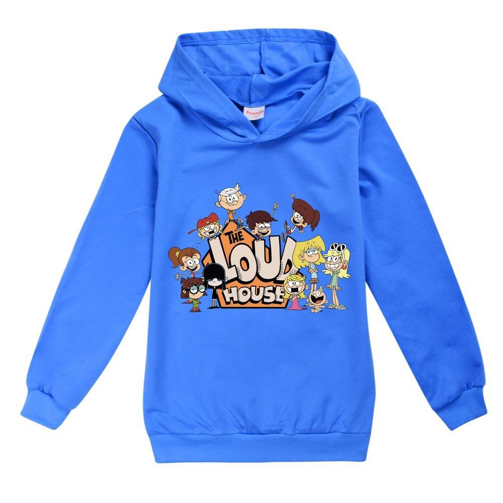 The Loud House Kids Girl Boy Hoodie Long Sleeve Top Sweatshirt Pullover Cosplay - Picture 25 of 28