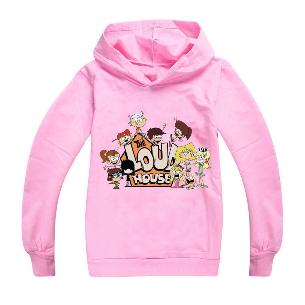 The Loud House Kids Girl Boy Hoodie Long Sleeve Top Sweatshirt Pullover Cosplay - Picture 26 of 28