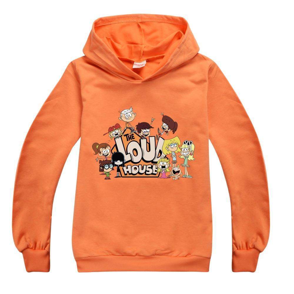 The Loud House Kids Girl Boy Hoodie Long Sleeve Top Sweatshirt Pullover Cosplay - Picture 28 of 28