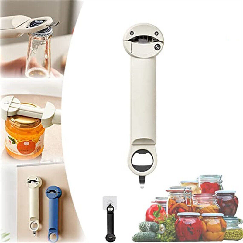 Multifunctional Retractable Bottle Opener,  New Jar Opener Bottle Opener