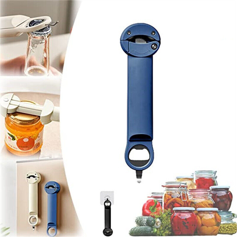 Multifunctional Retractable Bottle Opener,  New Jar Opener Bottle Opener